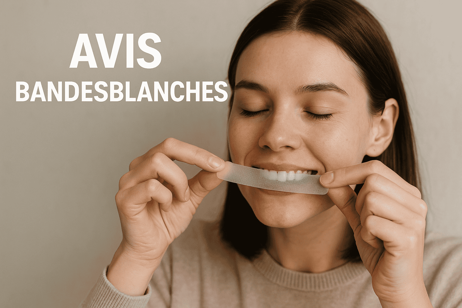 Avis sur les bandes blanchissantes : efficacité et conseils d'utilisation
