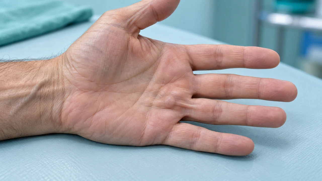 Boule au creux de la main : causes, signes et traitements