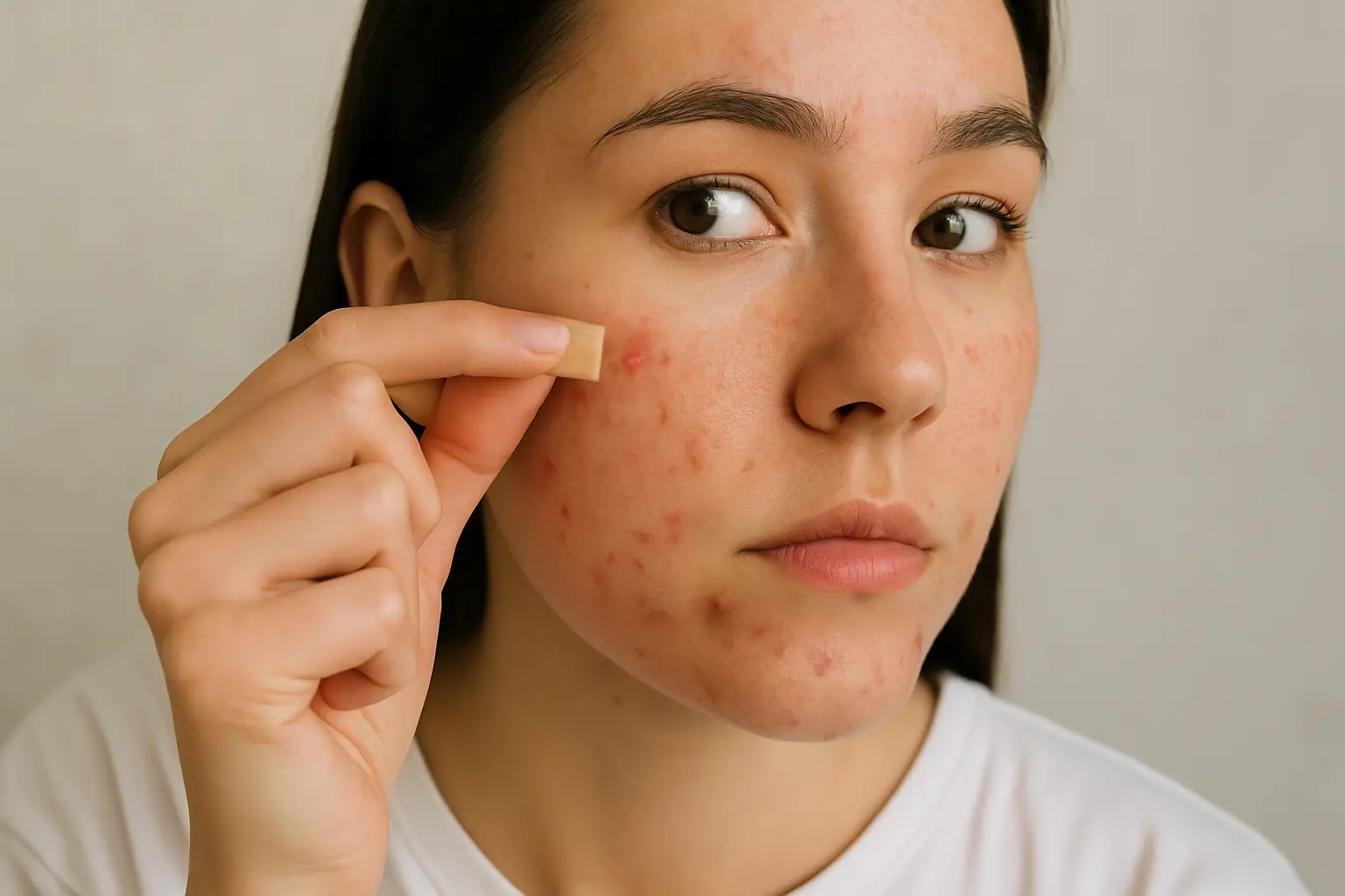 Comment cacher ses boutons d'acné ?