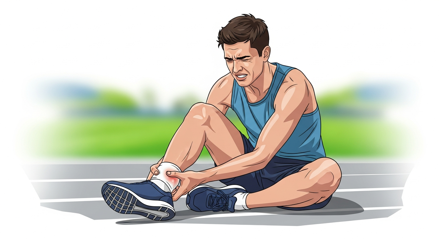 Douleur de cheville après sport : causes et solutions