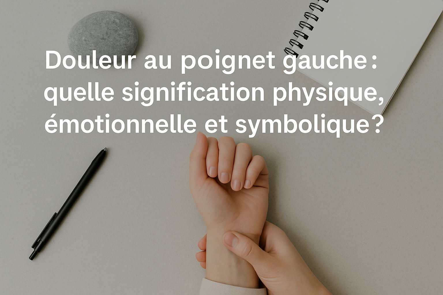 La signification de la Douleur au poignet gauche