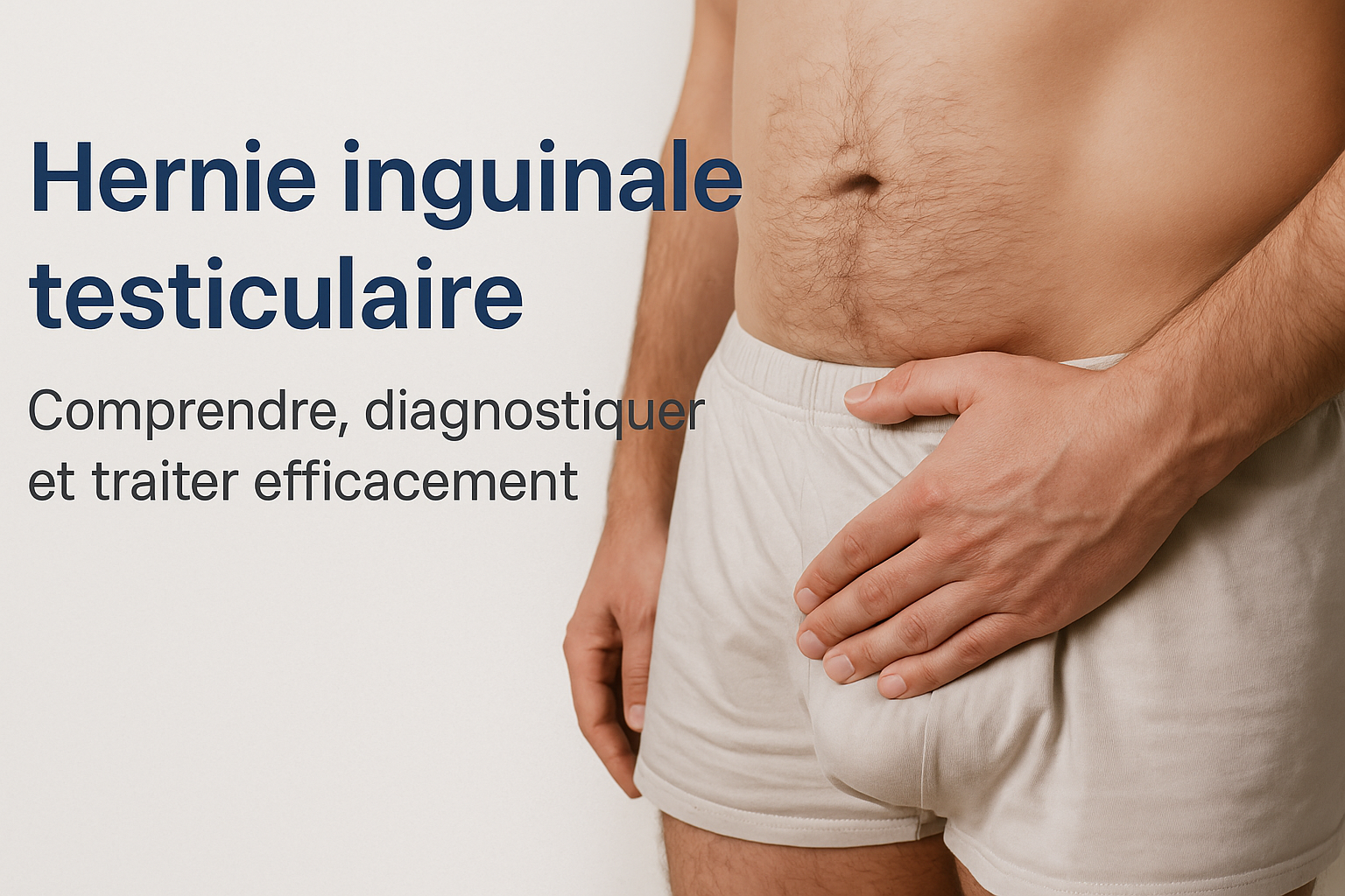 Hernie inguinale testiculaire : symptômes, traitement et chirurgie