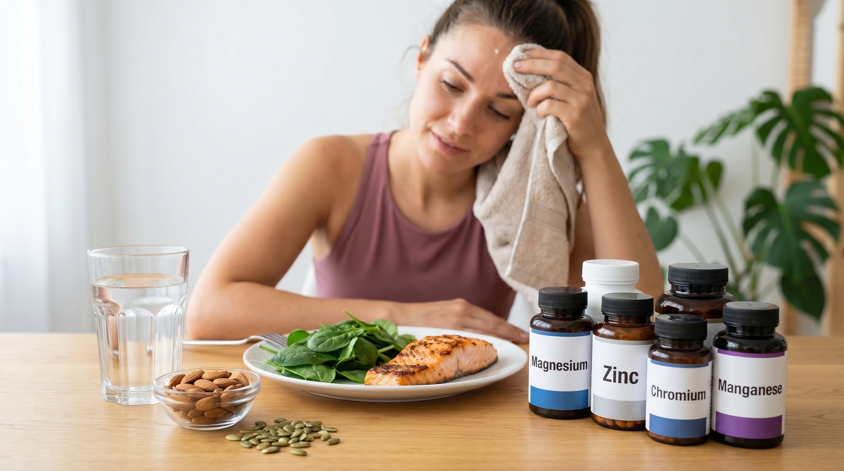 SOPK et hypersudation : minéraux et solutions