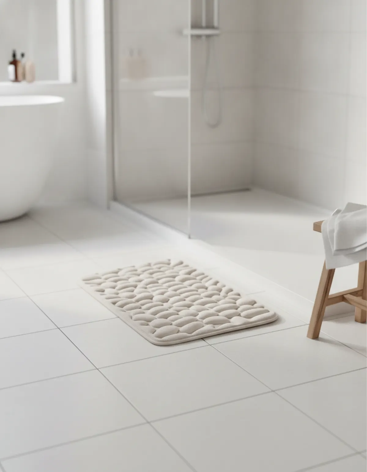 Tapis de bain Galet de La Berge : mon avis sur ce modèle à 41,40 €