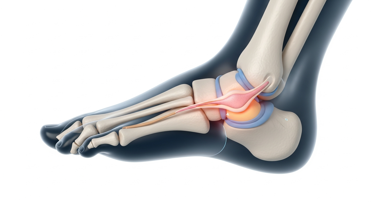 Lésion du cartilage de la cheville : guide 2026
