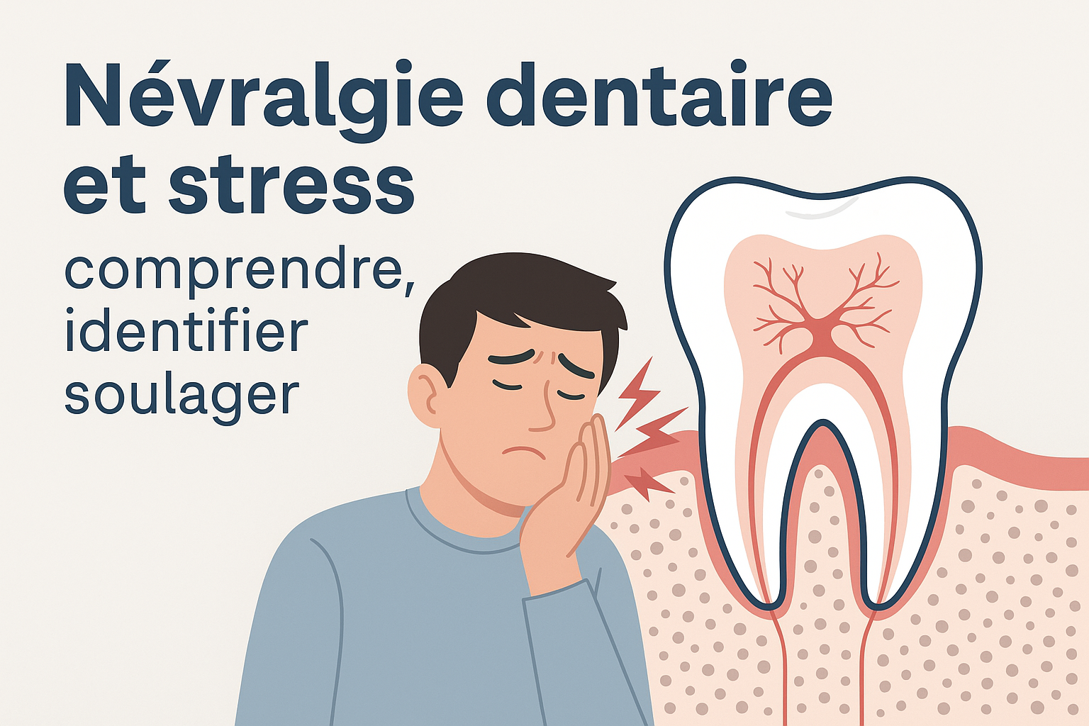 Névralgie dentaire et stress : comment reconnaître et soulager la douleur ?