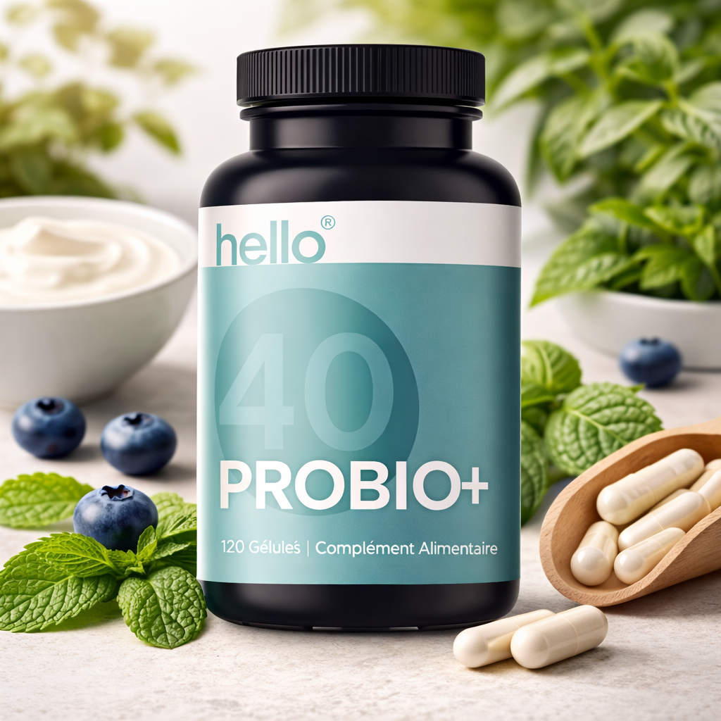 Probio+ HelloForty : Votre allié digestif et bien-être quotidien